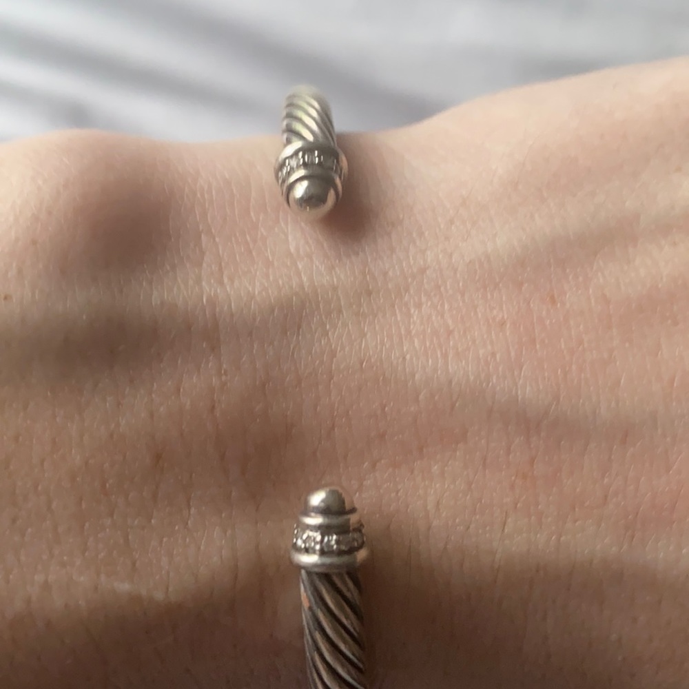 David Yurman Cable classic bracelet with diamond
